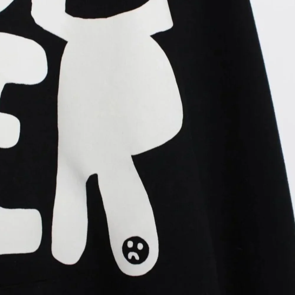 VALENTINO "Good Lover" Black Hoodie Size L NWT - Picture 3 of 4